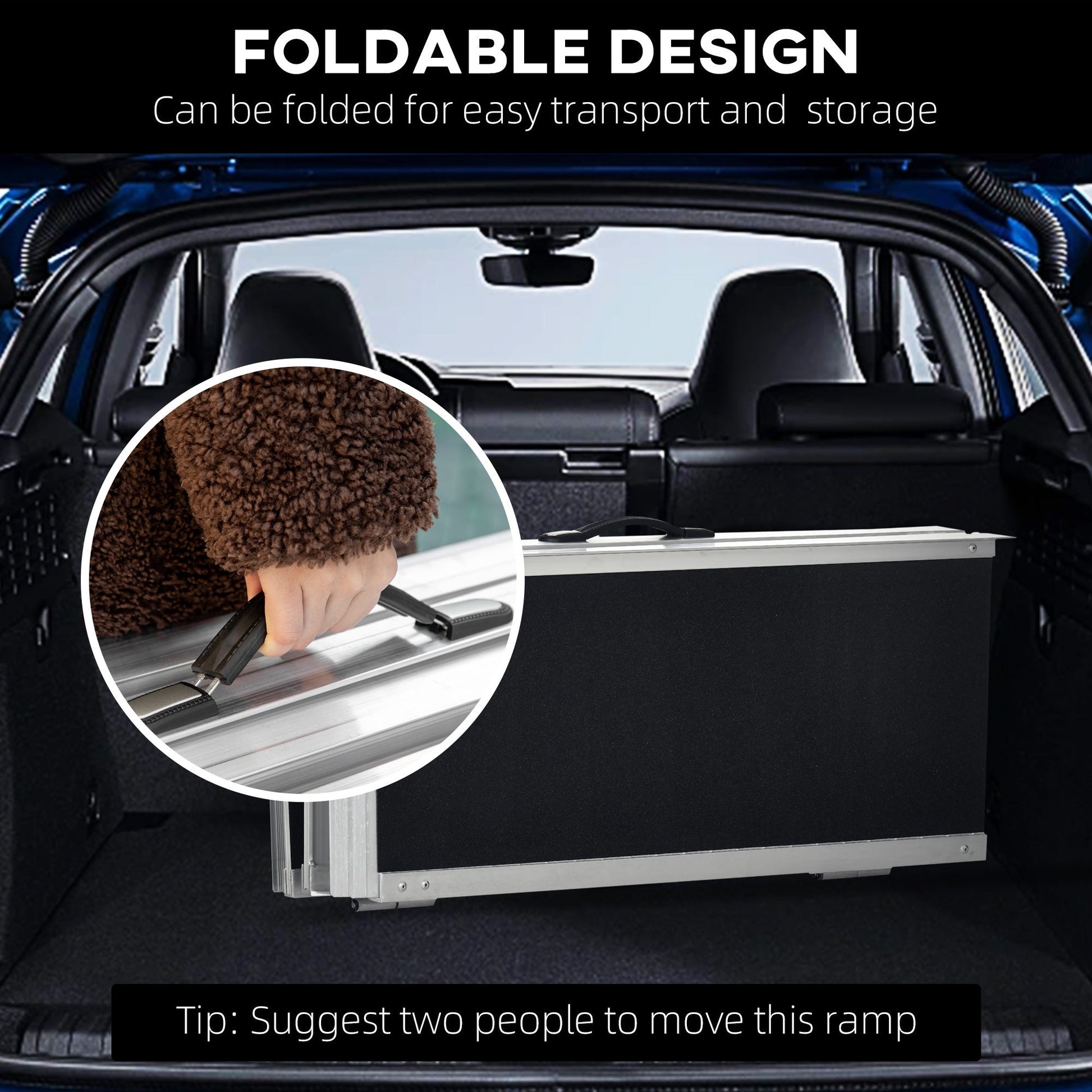 Metal Portable Wheelchair Ramps