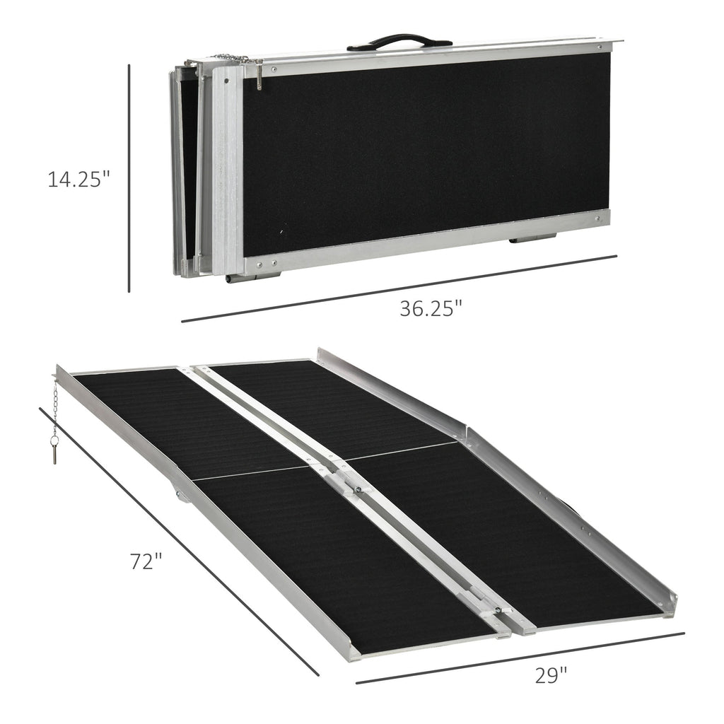 Metal Portable Wheelchair Ramps