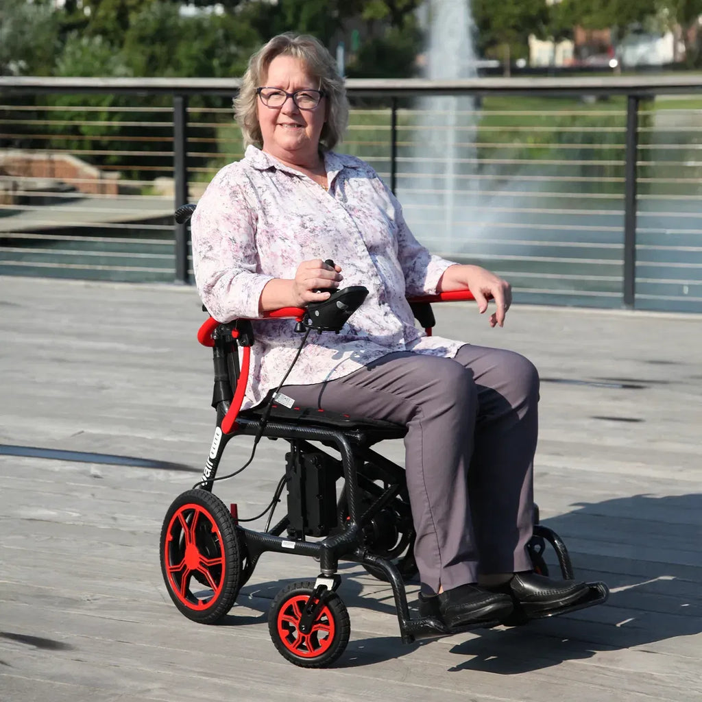 Journey Air Elite Lightweight Folding Power Chair