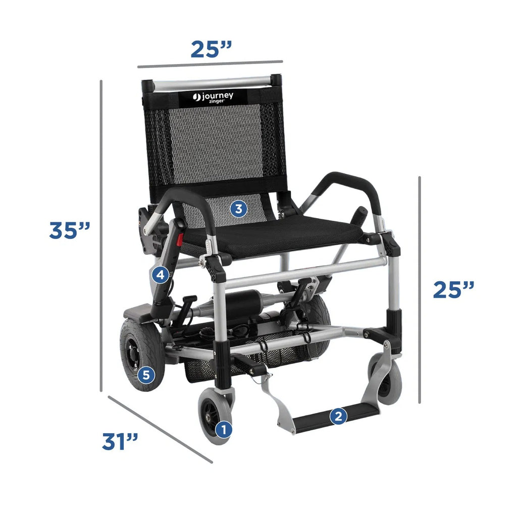 Journey Zinger® Folding Power Chair
