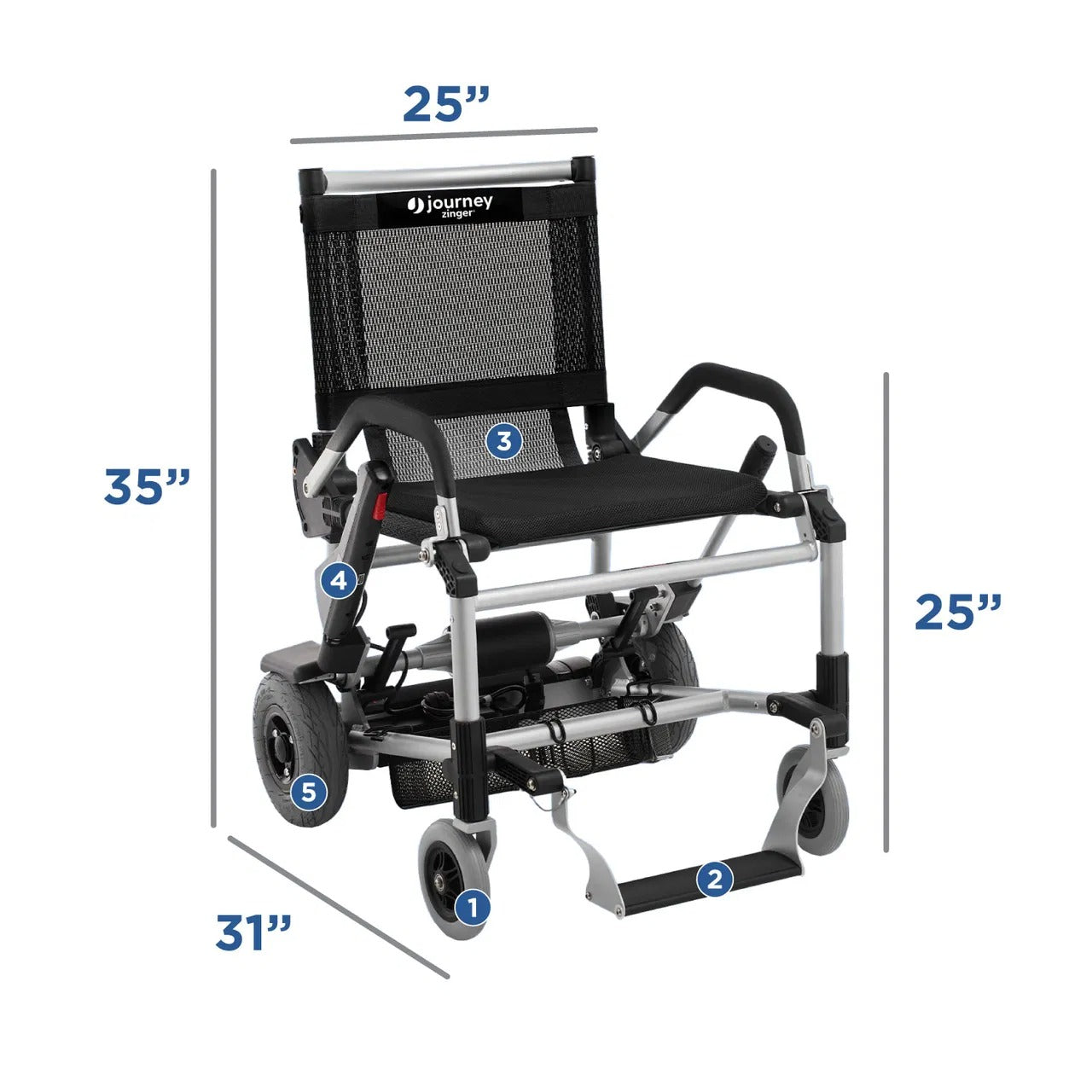 Journey Zinger® Folding Power Chair