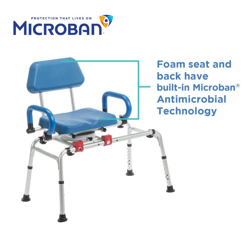 SoftSecure Rotating Transfer Bench (Blue)